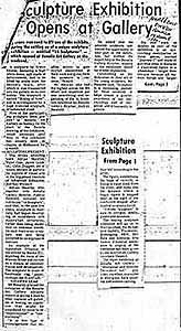 Reproduction of news paper artical