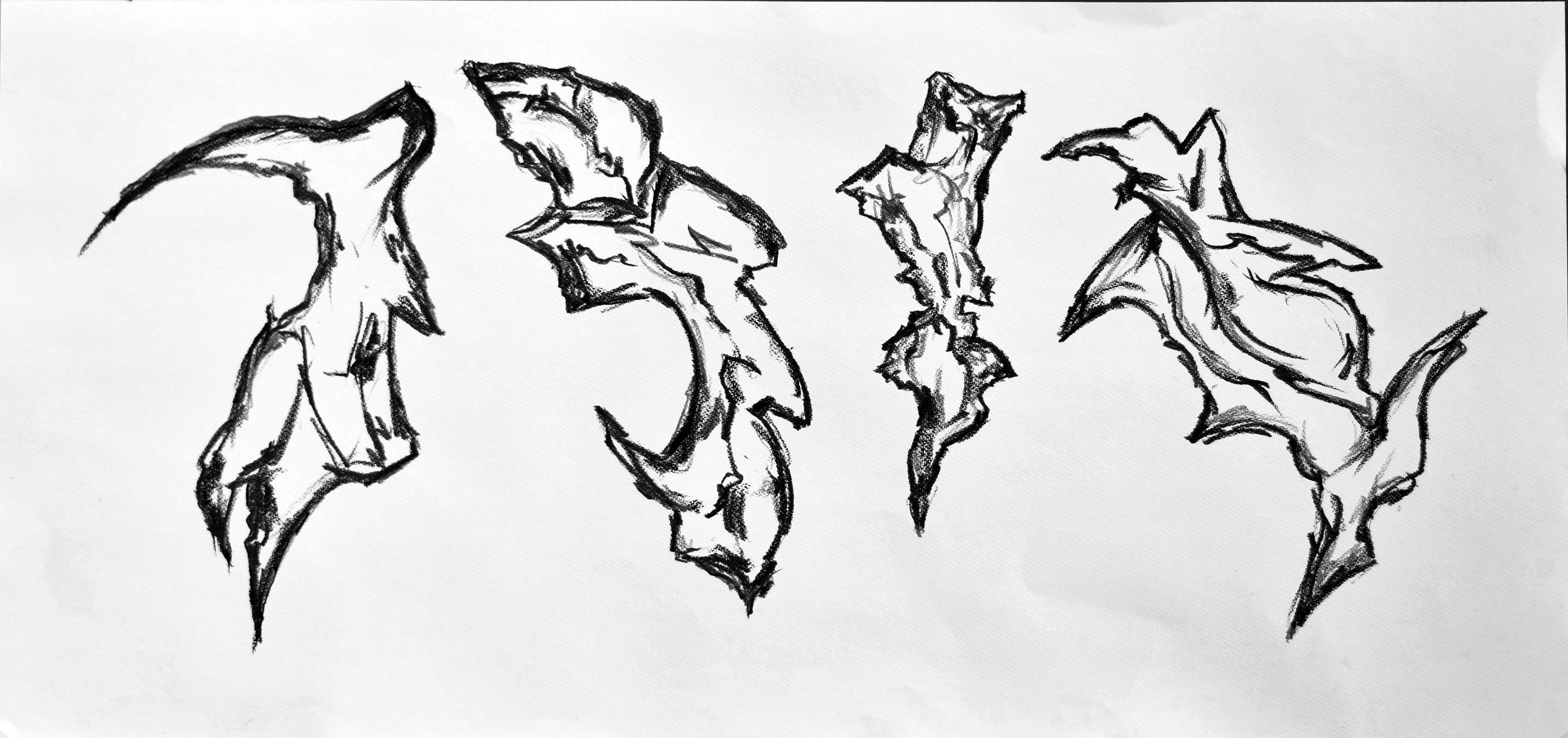 August 2018, 2018, drawing by Adrian Mauriks.