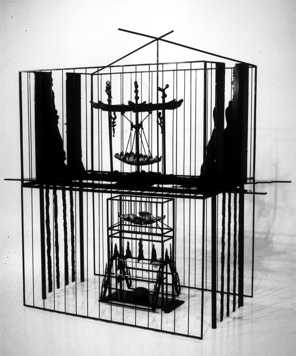 Landscape Dreamer I, 1982. Sculpture by Adrian Mauriks.