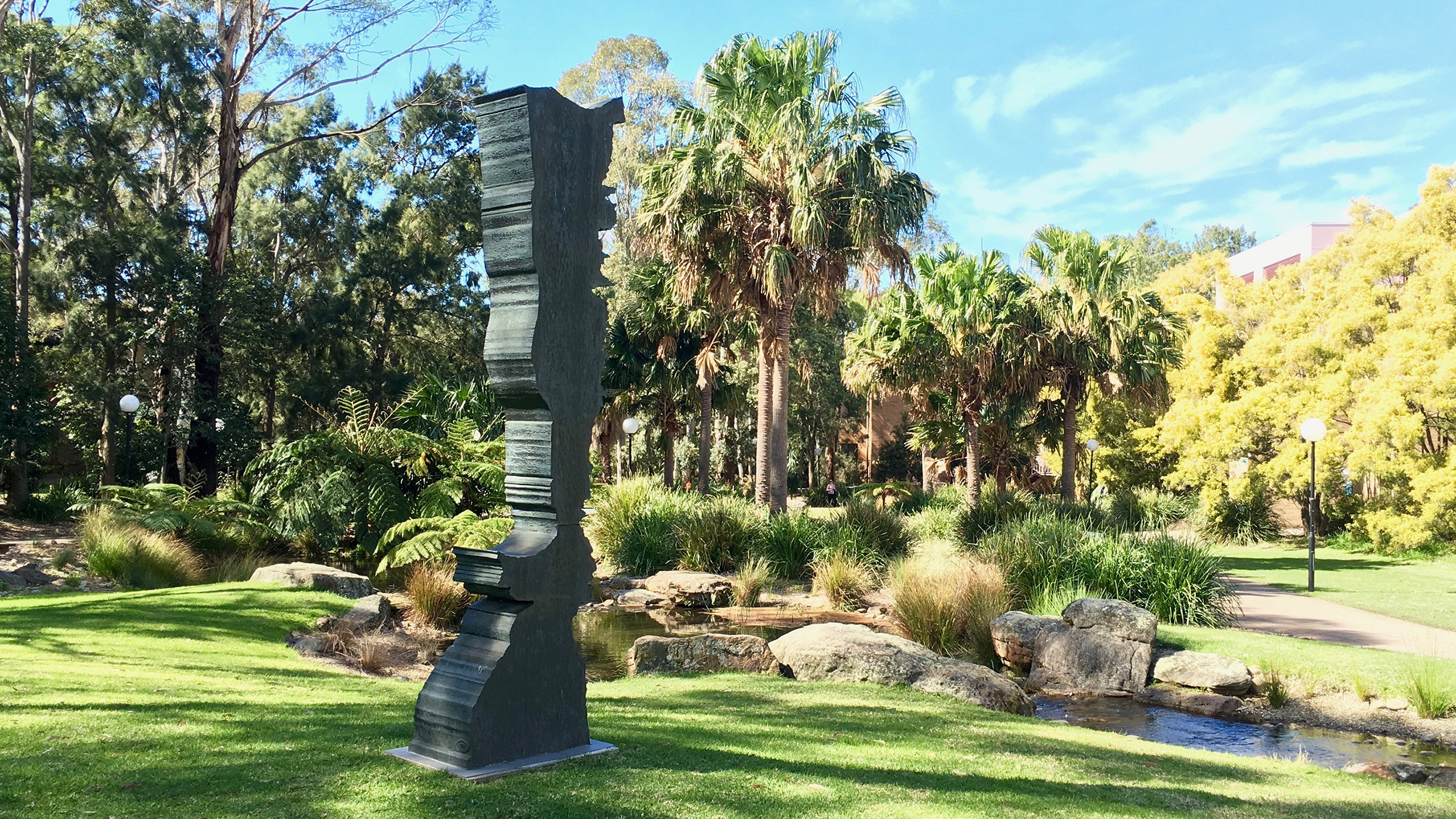 Oldest Man, 1991. Sculpture by Adrian Mauriks.