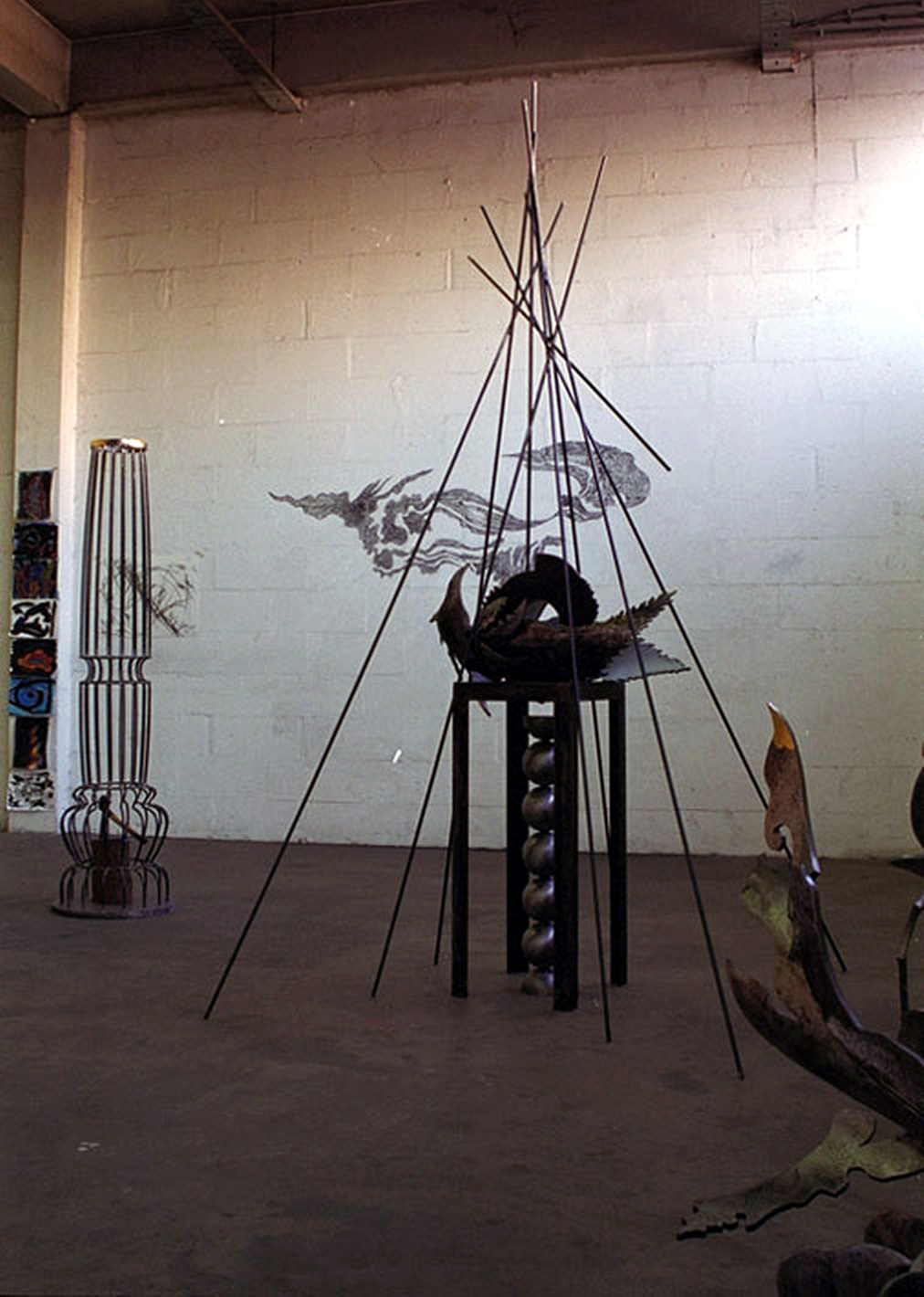 Opus 38, 1997, sculpture by Adrian Mauriks.