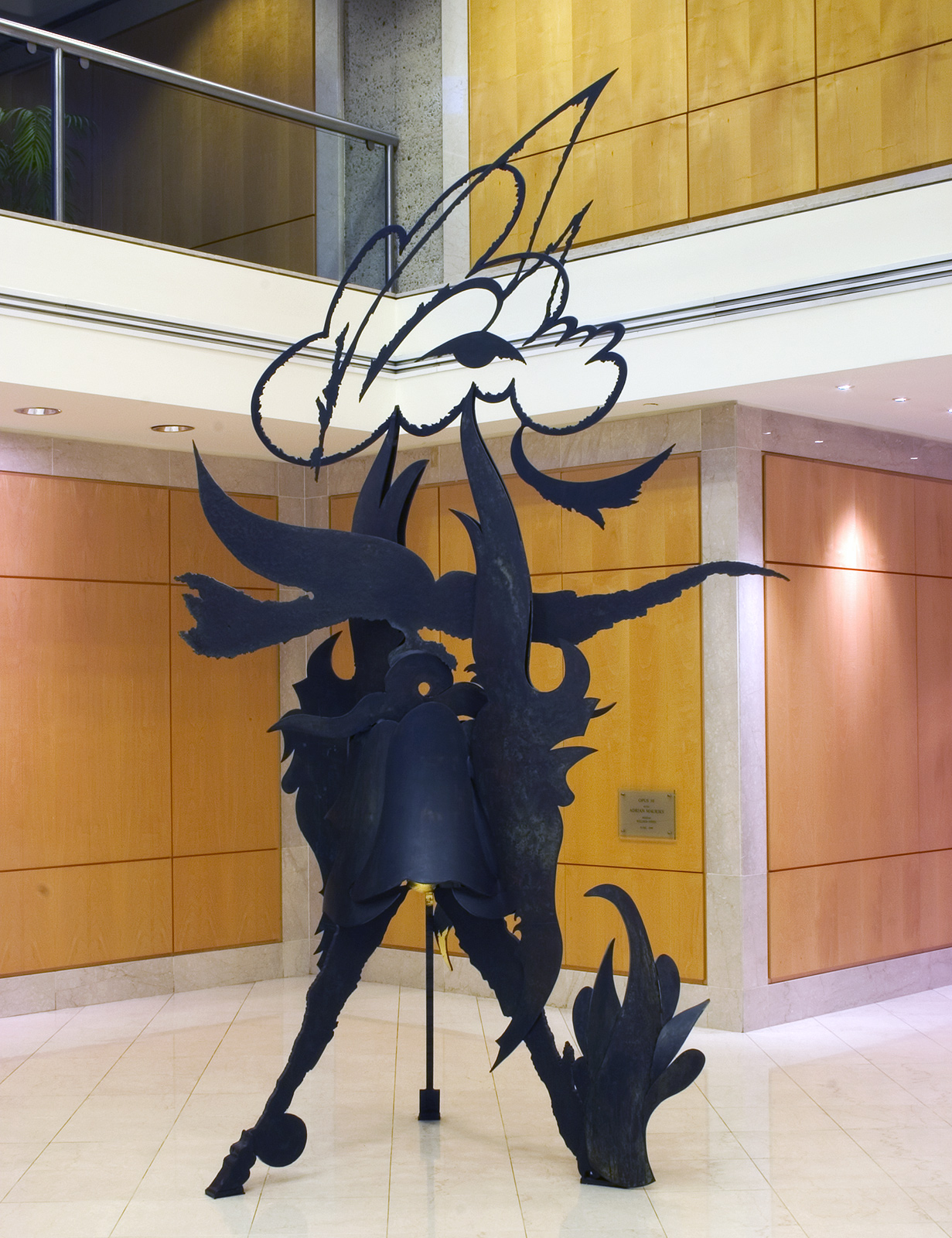 Opus Ten, 1994. Public sculpture by Australian artist Adrian Mauriks.